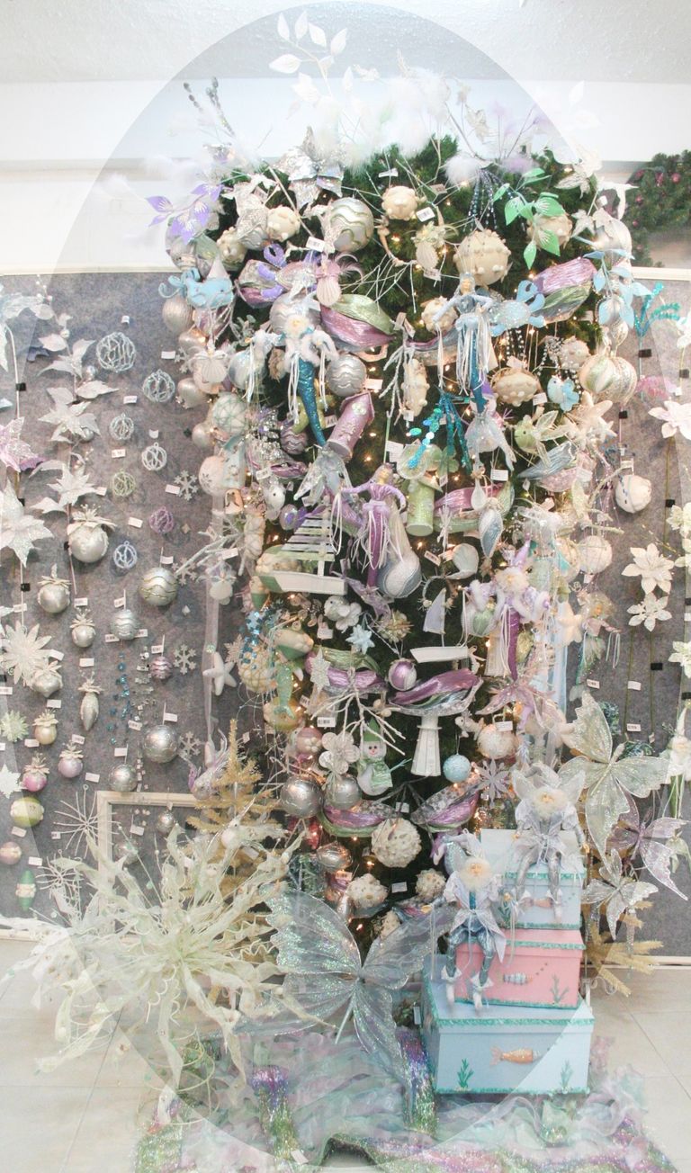 Coastal snow - Pastels Christmas Decoration