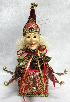 EN2599-V Red-Burgundy-Gold