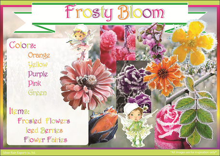 Silver Rain's Frosty Bloom collection