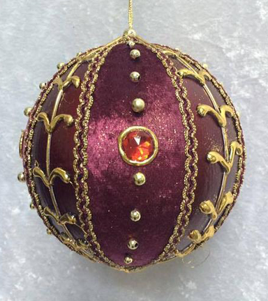 AL6660-U Burgundy-Gold